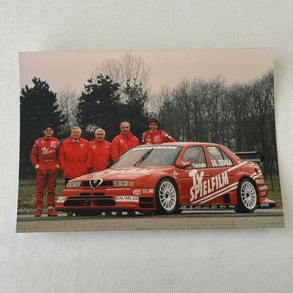 1996 Alfa Romeo 155 V6 ITC Racing Press Kit Brochure Photos Martini FRENCH