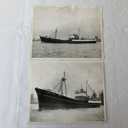 Vintage Somerset Maugham Ship Boat Photo Photograph Lot of 2