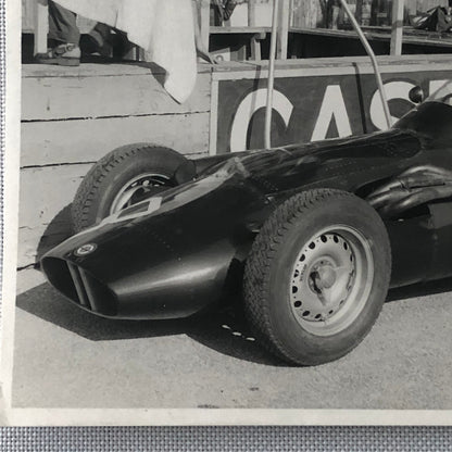 Vintage Racing Photo Photograph BRM Race Car 1957