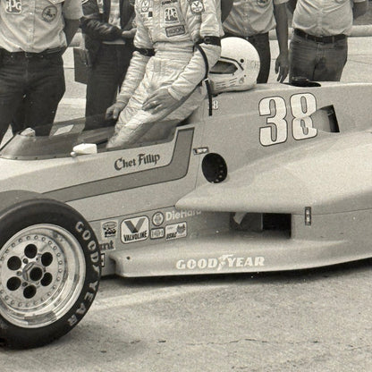 Vintage CART Racing Photograph Photo Chet Fillip Car Modern Print