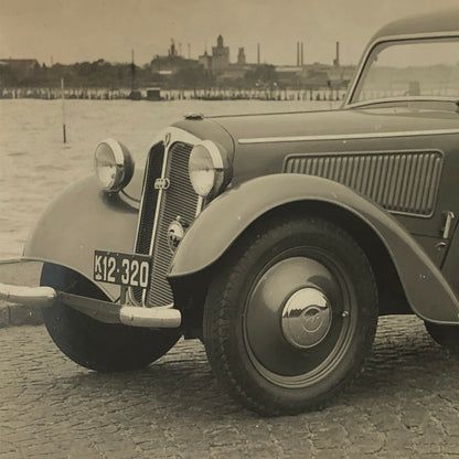 Antique Vintage Auto Union Audi Car Photo Photograph 