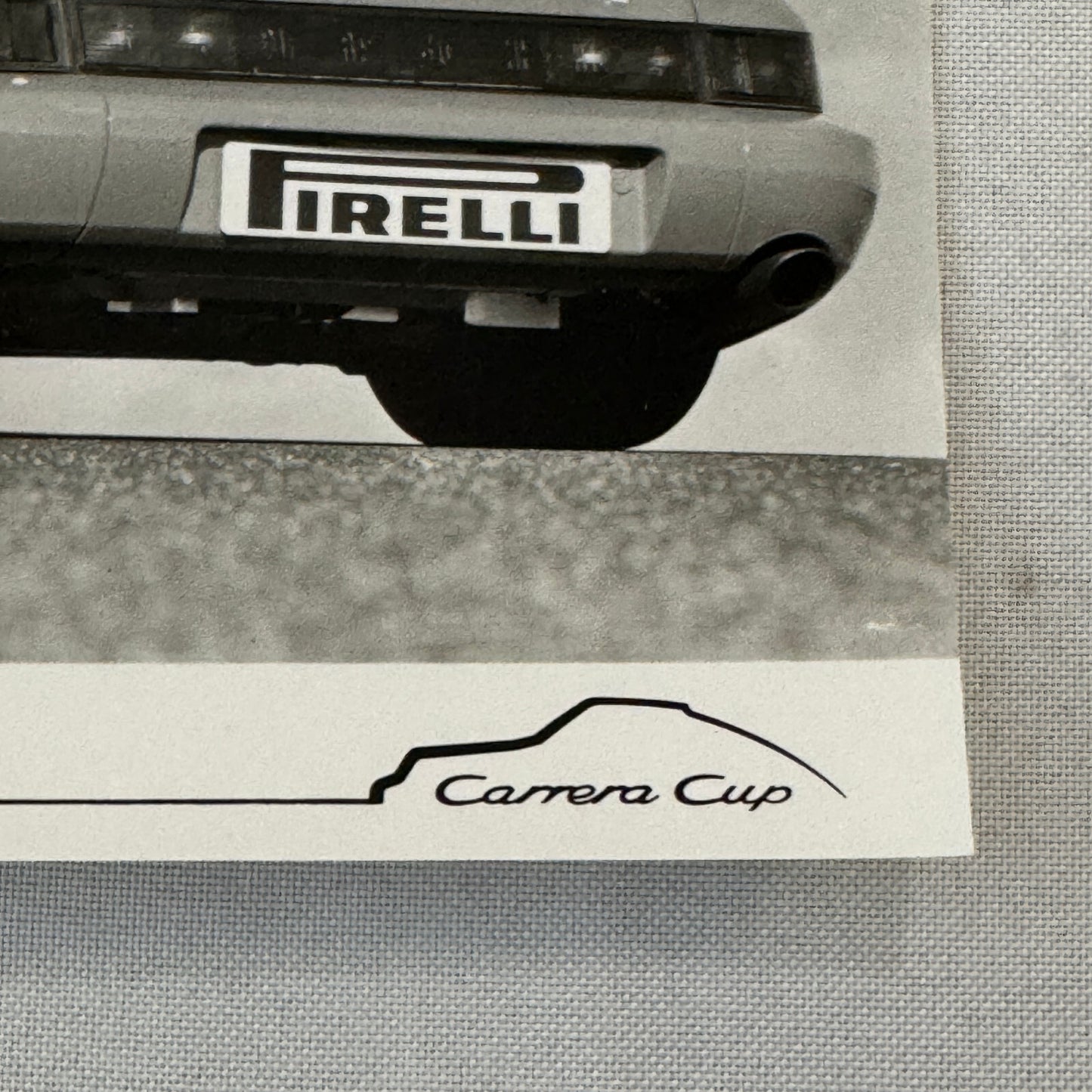 Vintage Porsche 911 Carrera Cup Racing Car Factory Press Photo Photograph Print