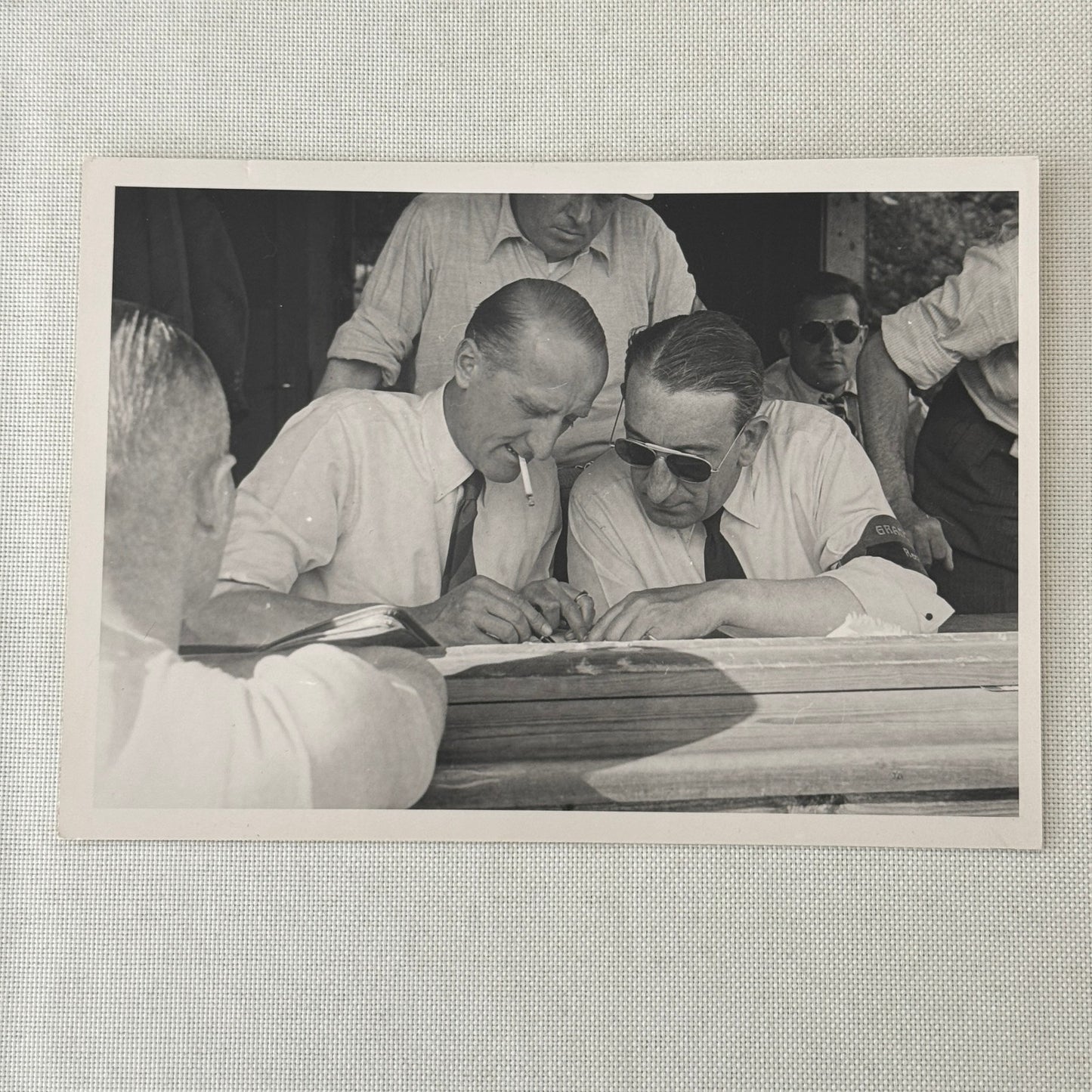 Vintage Racing Photo Photograph Print Christopher Fritz Bern 1949 Alfa Romeo ?