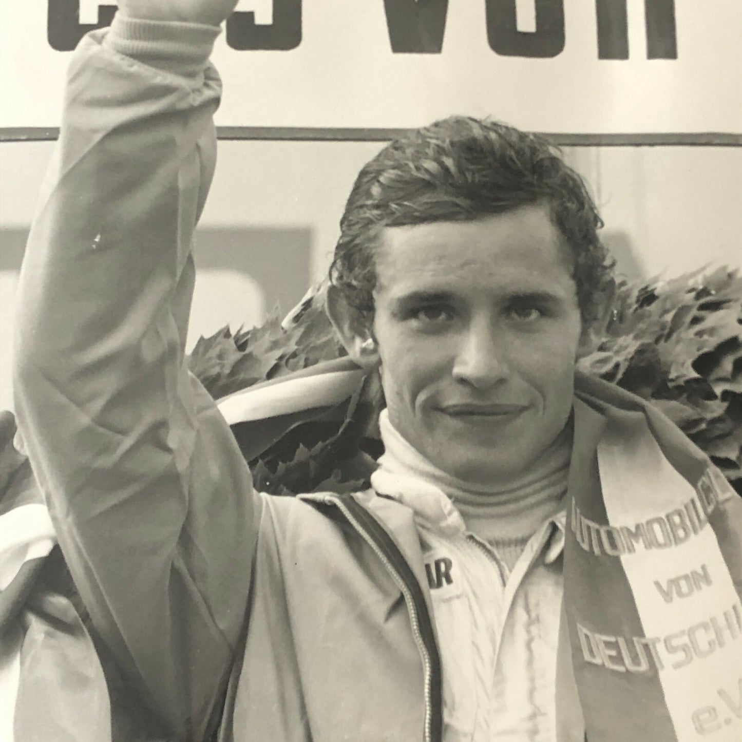 Vintage Racing Photo Photograph Jacky Ickx Driver German Grand Prix 1969 ? DPPI