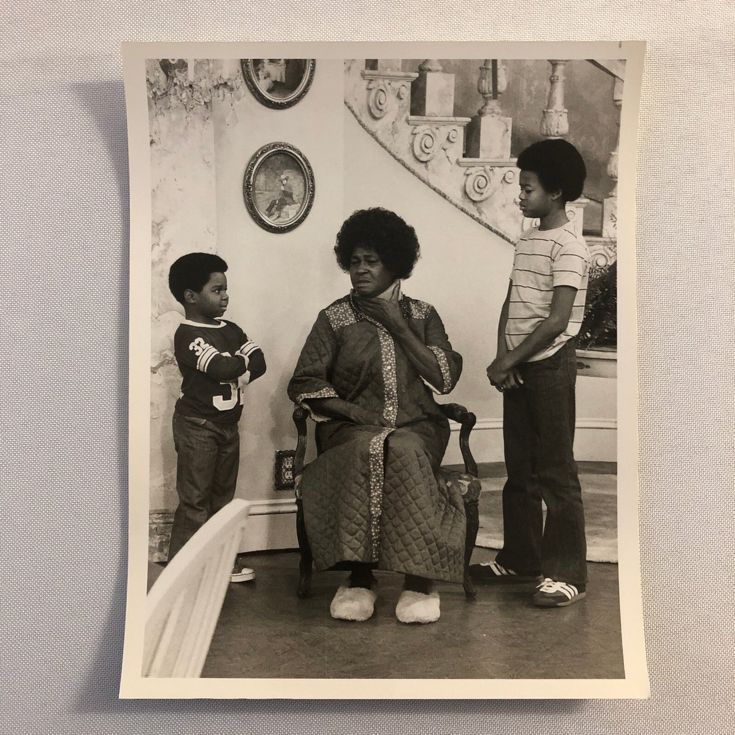 NBC Television Press Photo Different Strokes Gary Coleman Todd Bridges + 1979