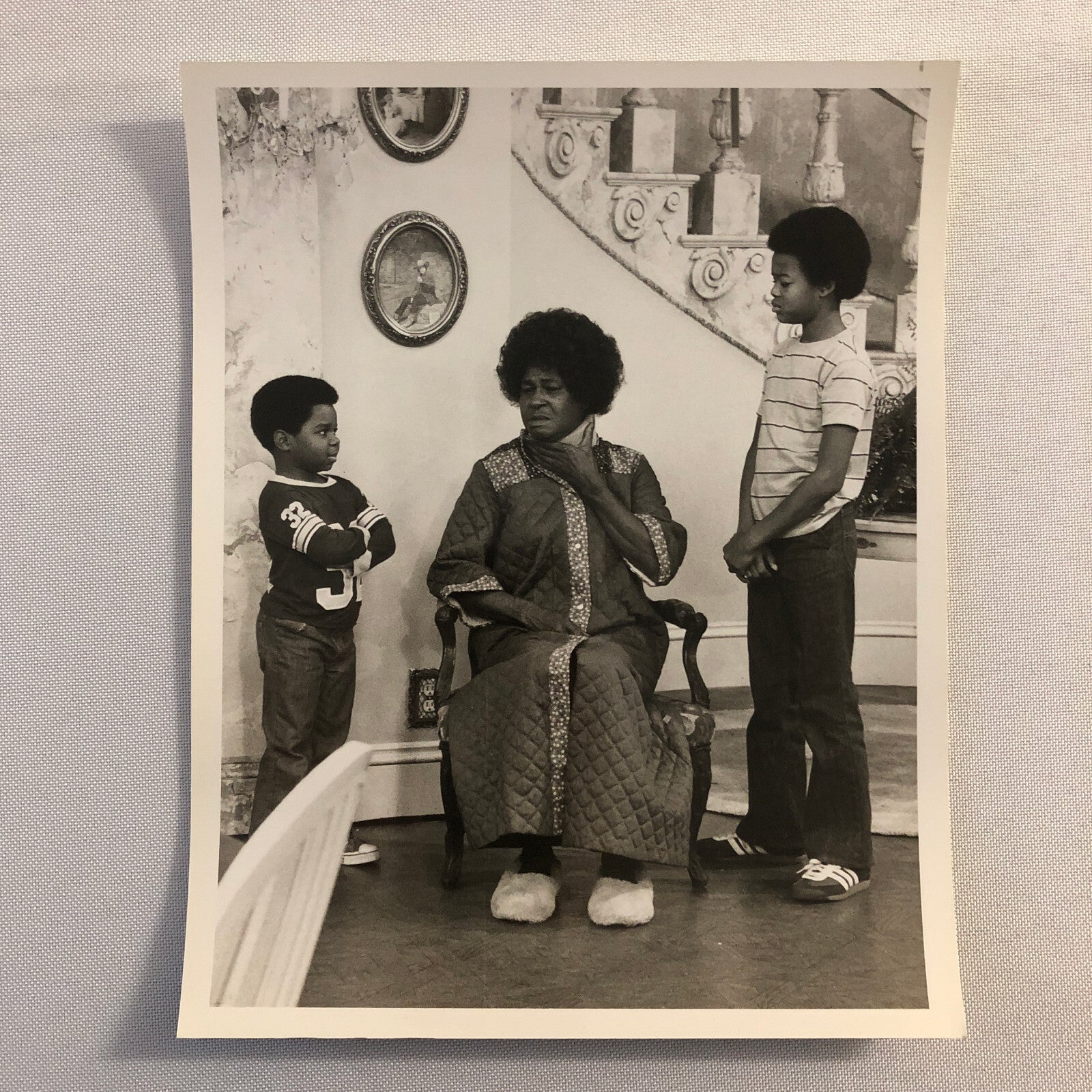 NBC Television Press Photo Different Strokes Gary Coleman Todd Bridges + 1979