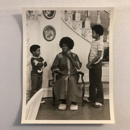 NBC Television Press Photo Different Strokes Gary Coleman Todd Bridges + 1979