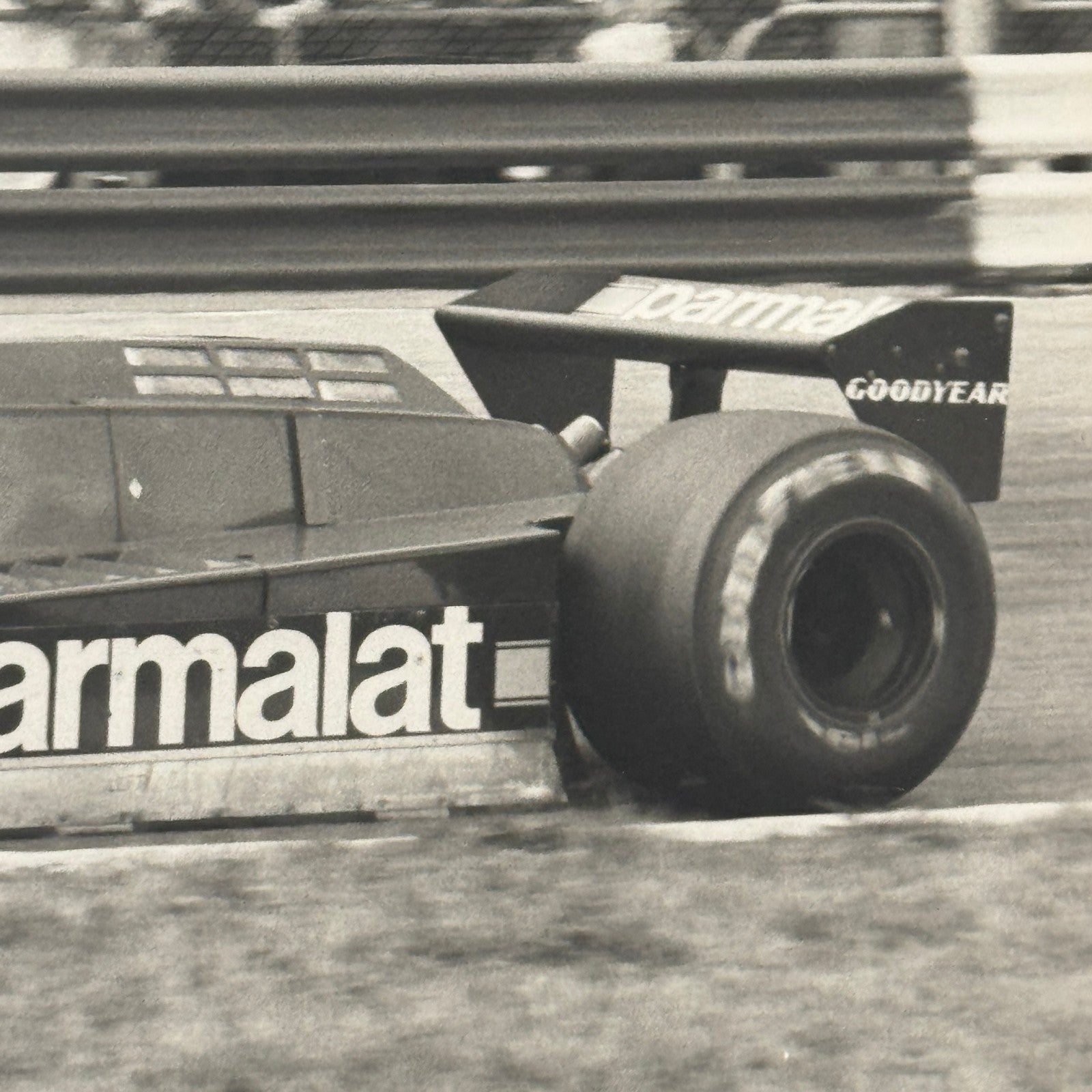 Nelson Piquet Alfa Romeo Brabham Vintage Grand Prix Racing Photo Photograph