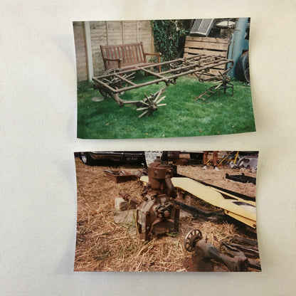 Vintage De Dion Bouton Barn Find Junk Yard Car Part Photo Photograph Lot of 11