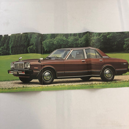 Toyota Mark II Car Sales Brochure Catalog Advertising Japanese Text JDM