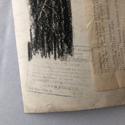 Press Photo Photograph Art Exhibition Galerie Jean Charpentier France Ambassador