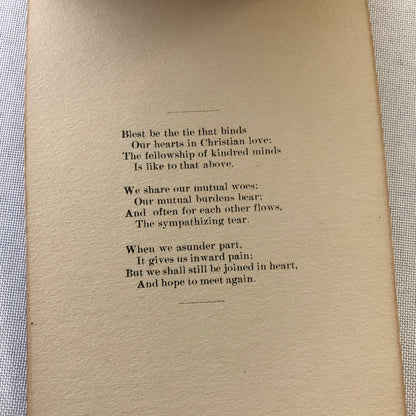 1904 Ladies Aid Society George Washington Banquet Event Menu Ephemera 