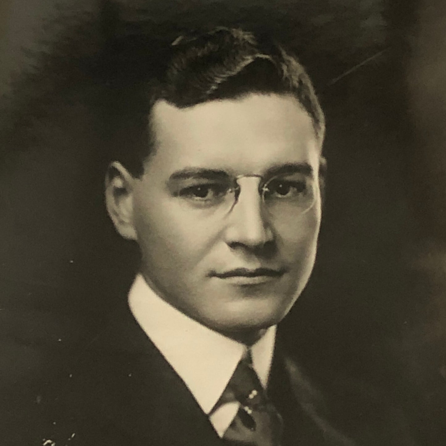 Press Photo Photograph Presidential Canadidate James M Cox Wife Brother Portrait