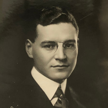 Press Photo Photograph Presidential Canadidate James M Cox Wife Brother Portrait