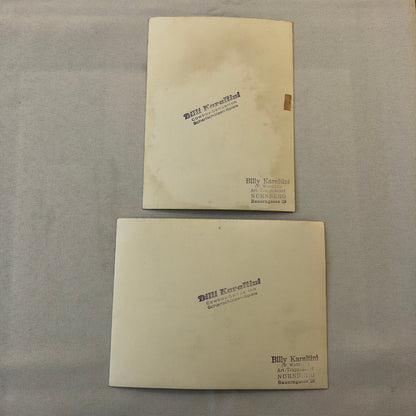 Billy Karaltini Western Circus Performer Photo Photograph Lot of 2 Bird Cowboy