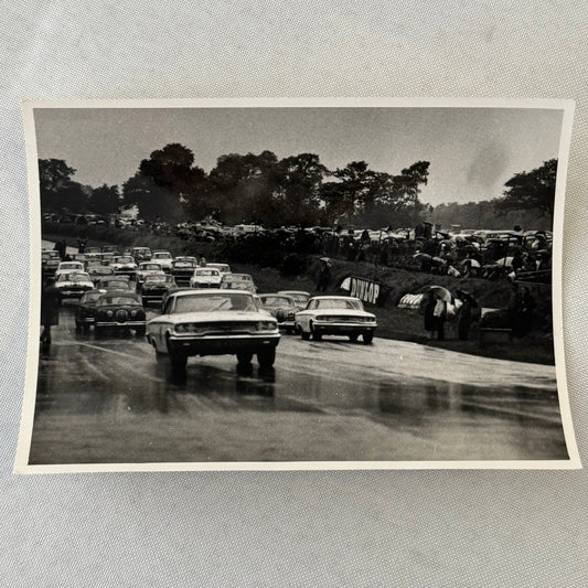 Vintage Racing Photo Brands Hatch Ford Galaxie Jaguar Motorsport Castrol