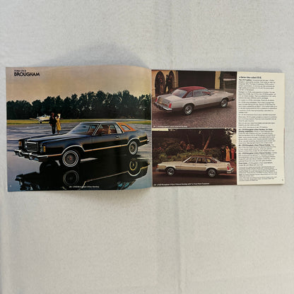 1978 Ford LTD II Car Sales Brochure Catalog Advertising Hardtop Sedan