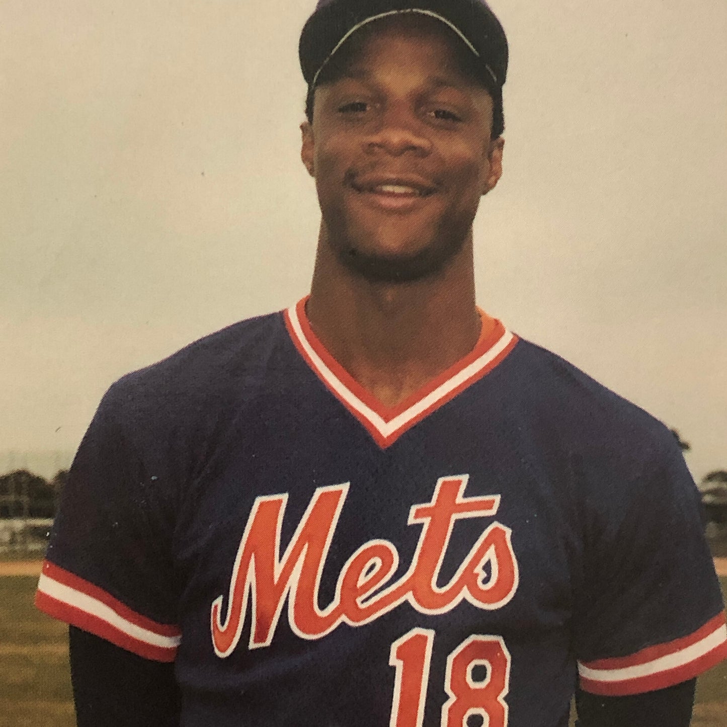 1986 Darryl Strawberry NY Mets New York Mets TCMA Postcard Post Card 