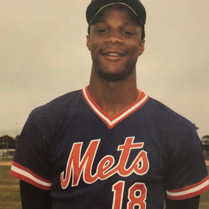 1986 Darryl Strawberry NY Mets New York Mets TCMA Postcard Post Card 