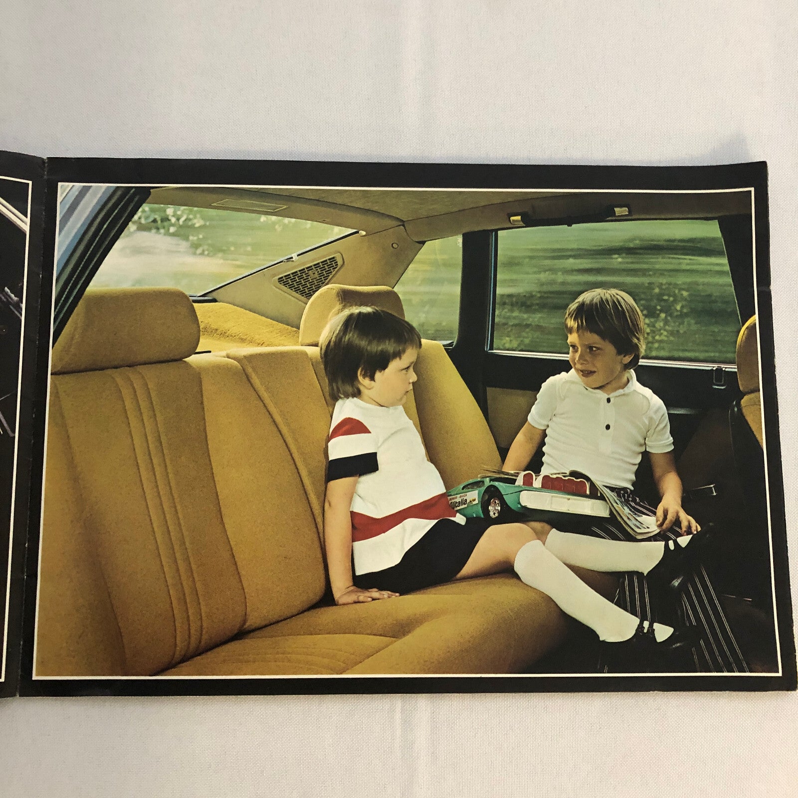 Lancia Gamma Berlina Car Sales Brochure Catalog GERMAN TEXT