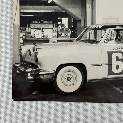 1953 Carrera Panamericana Racing Photo Oscar A. Galvez Lincoln Capri Photograph