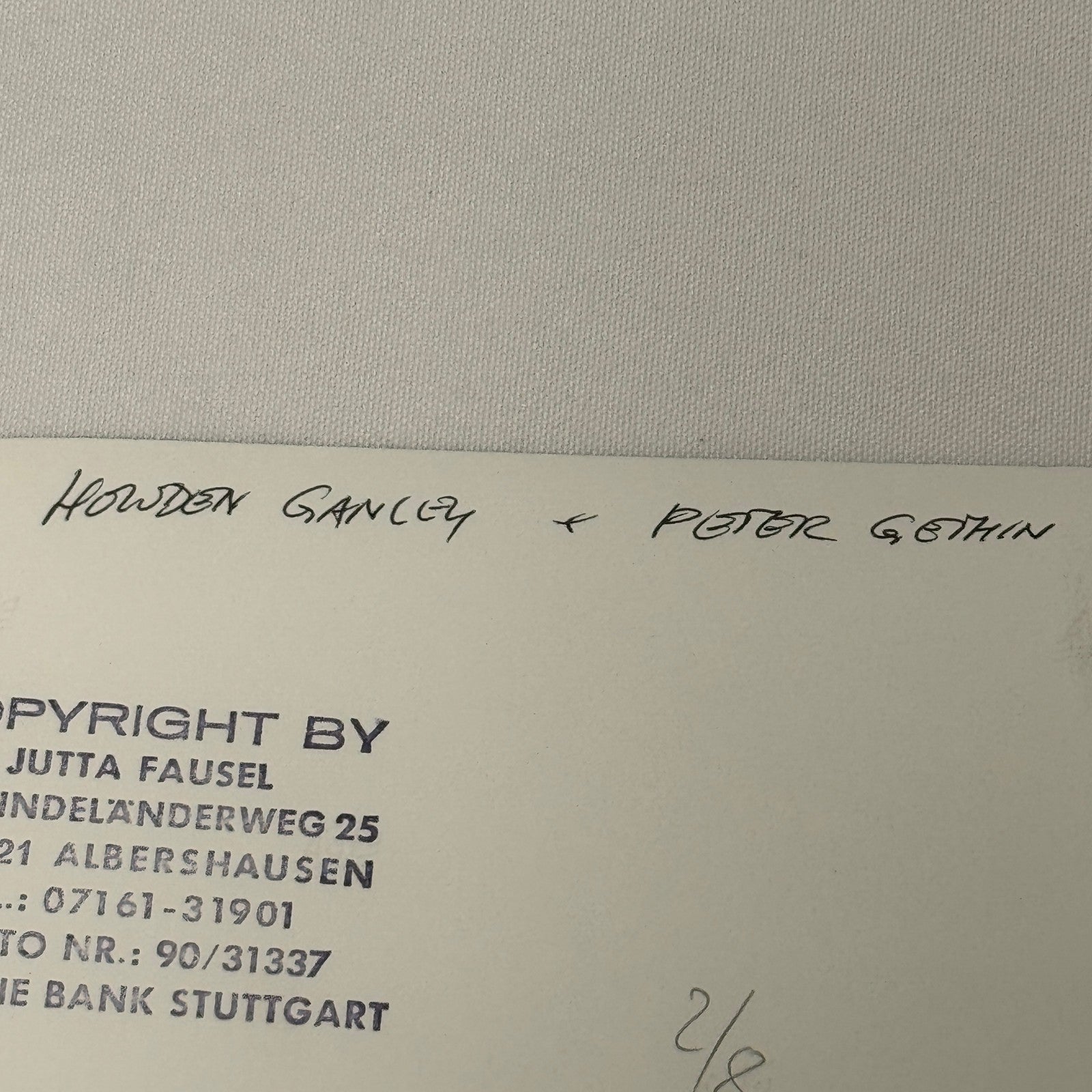 Vintage Racing Photo 1972 Rome Grand Prix Howden Ganley and Peter Gethin