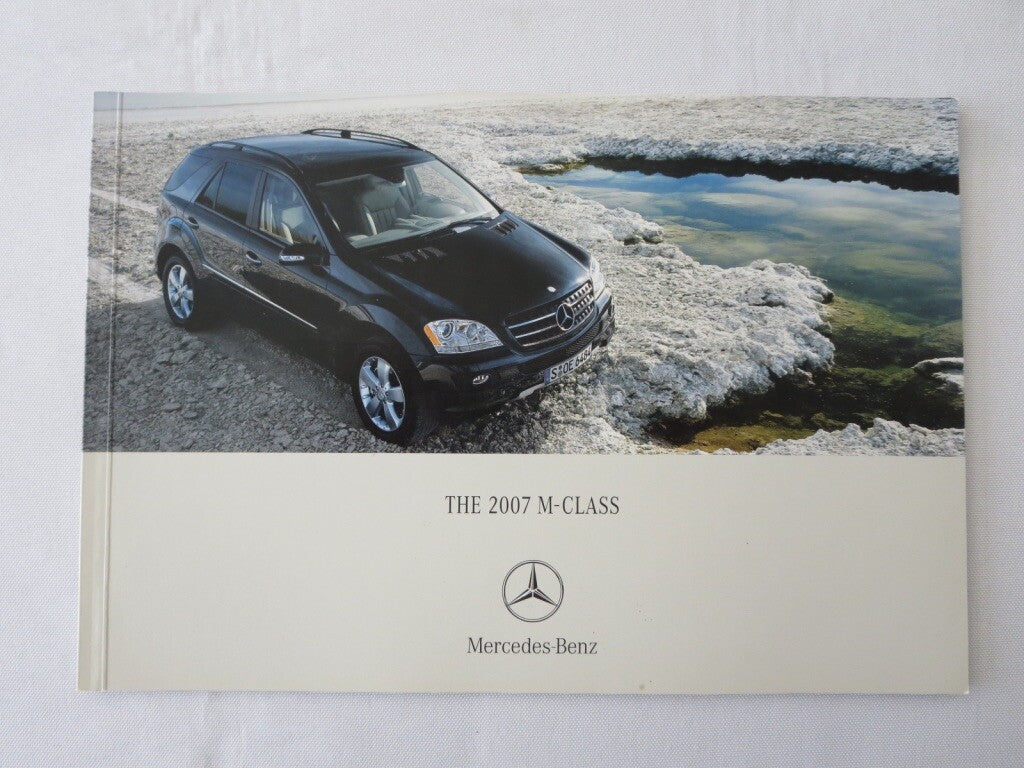 2007 Mercedes M Class Sales Brochure Catalog