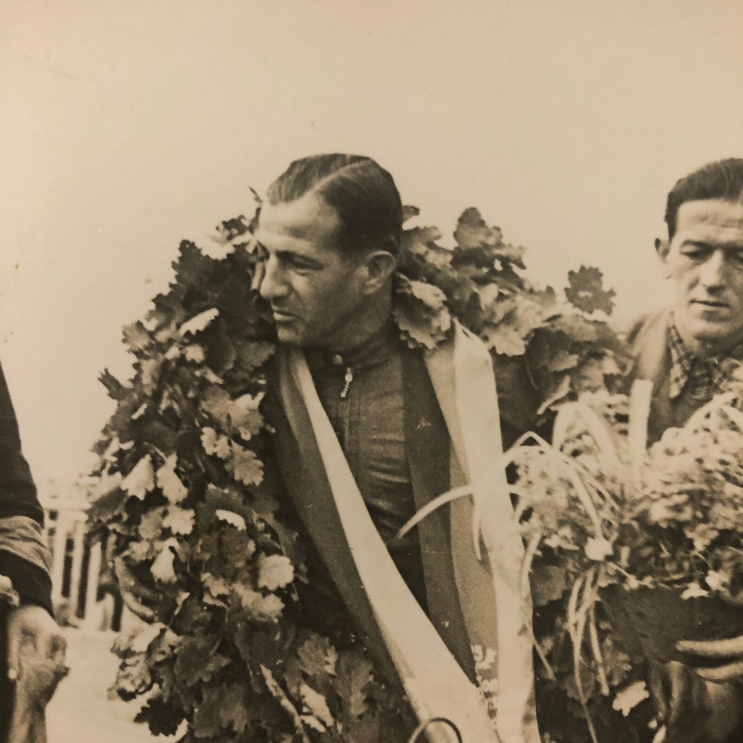 Vintage Motorcycle Racing Photo photograph Race Winner Germany