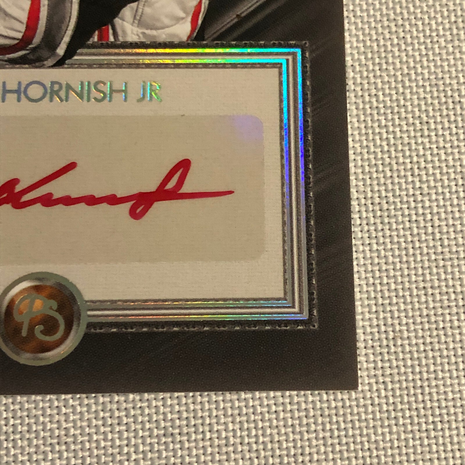 2010 Press Pass Premium Signatures Sam Hornish Jr Auto Autograph Signed Card