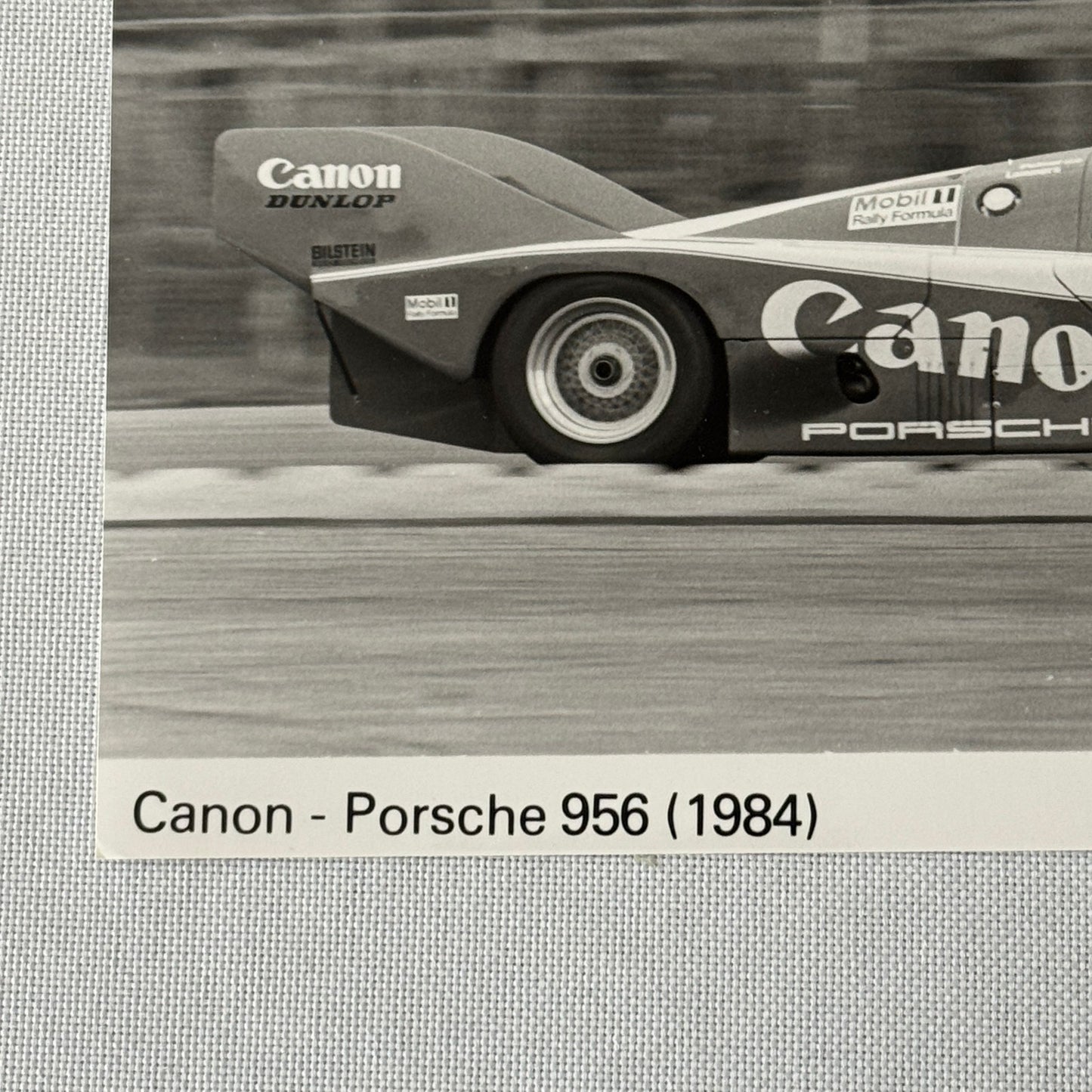 1984 Porsche 956 Canon Racing Car Factory Press Photo Photograph Print