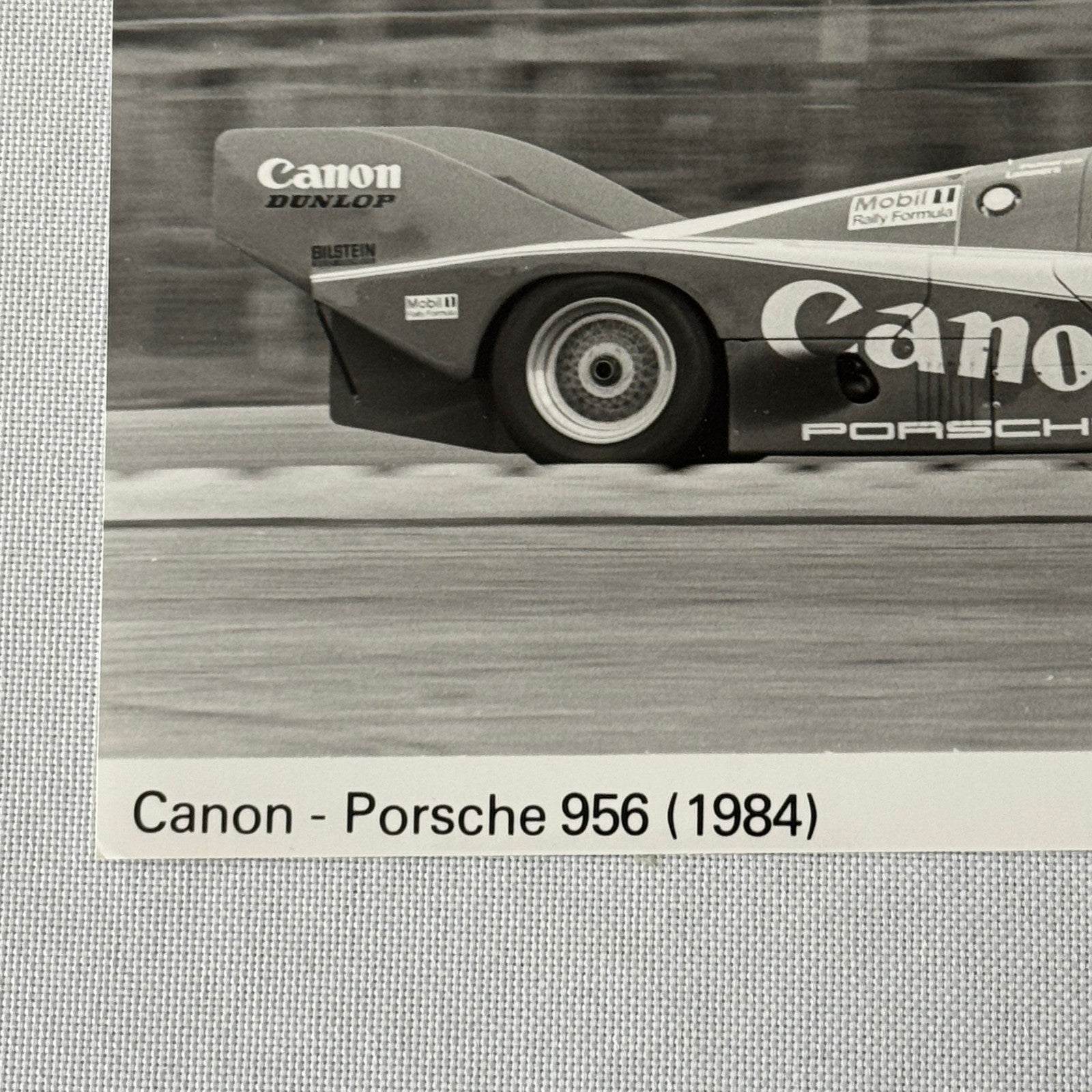 1984 Porsche 956 Canon Racing Car Factory Press Photo Photograph Print