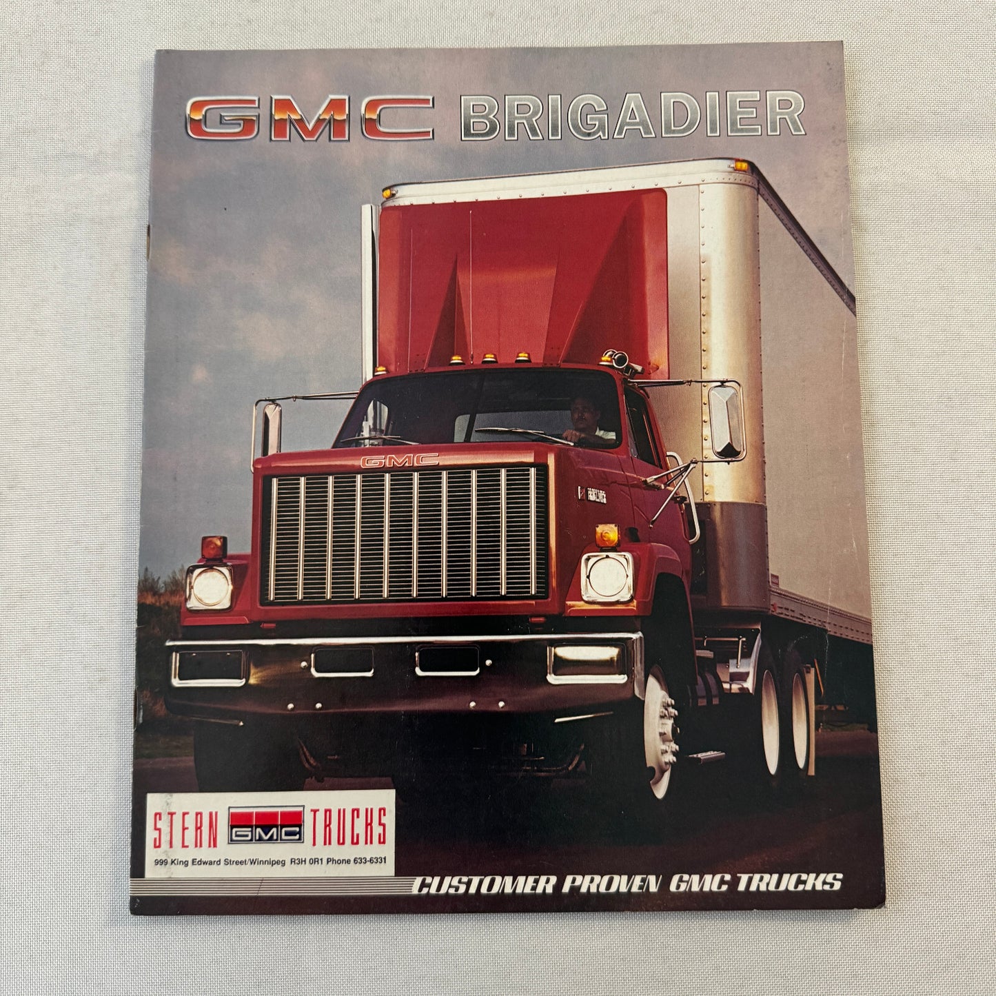 GMC Brigadier Truck Sales Brochure Catalog Advertising Vintage