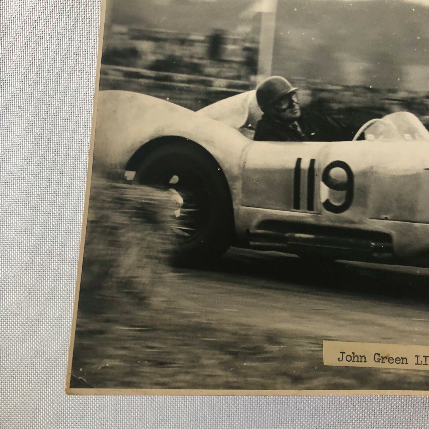 1955 John Green Lister Bristol Ibsley Racing Car Photo Photograph Image 
