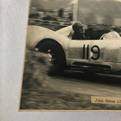 1955 John Green Lister Bristol Ibsley Racing Car Photo Photograph Image 