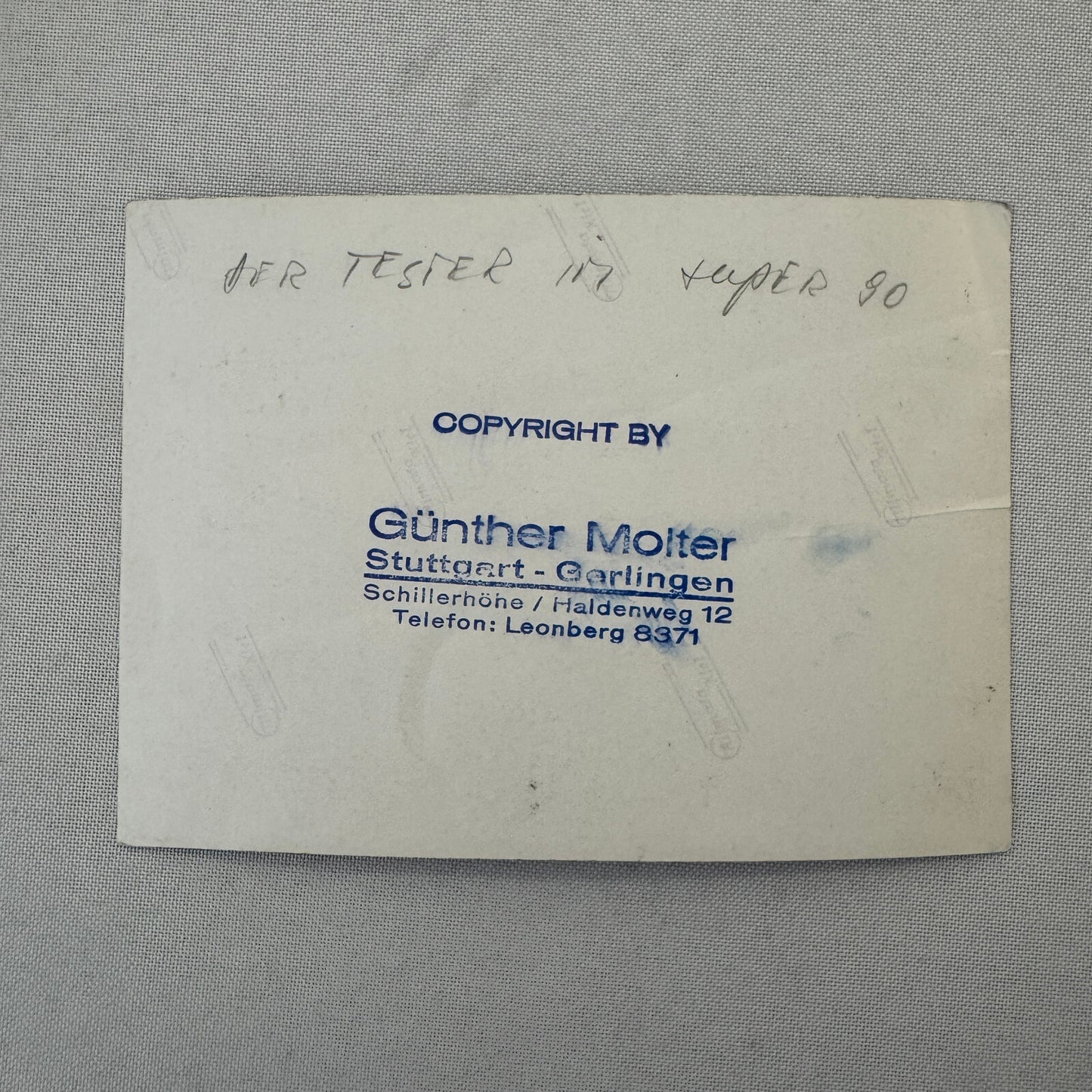 Porsche 356 Super 90 Vintage Car Photo Photograph Photographer Gunther Molter