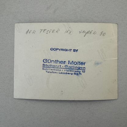 Porsche 356 Super 90 Vintage Car Photo Photograph Photographer Gunther Molter