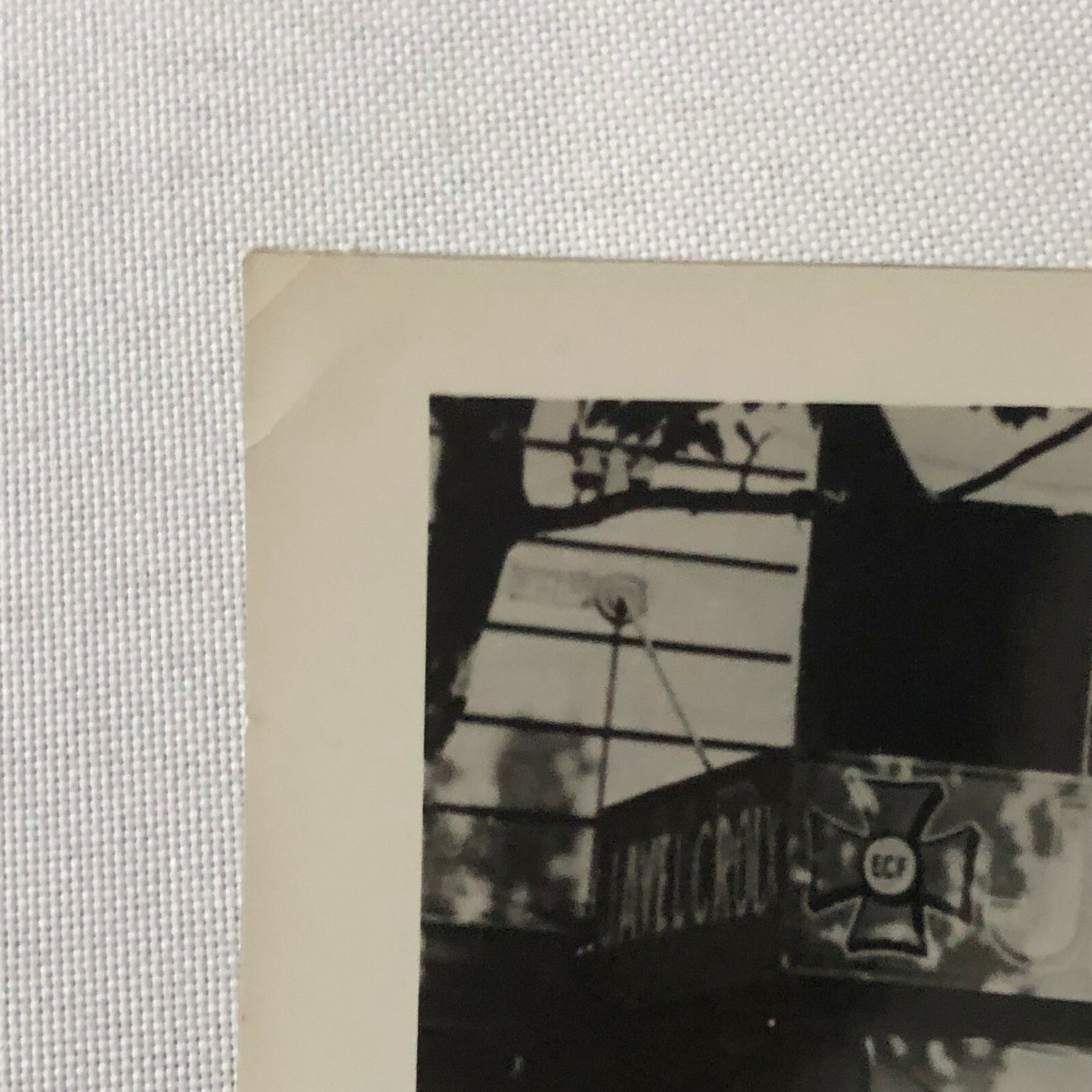 Vintage Peugeot Truck Photo Photograph Camionette Bachee 203-U