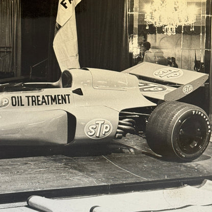 Vintage STP Racing Car Photo Photograph Print Ballroom Display Lot 5x