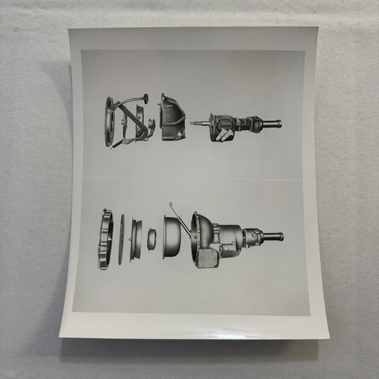 1950 Chevrolet Powerglide Transmission Factory Press Photo Photograph Vintage