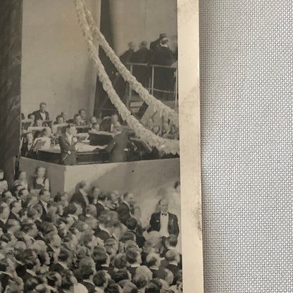 Press Photo Photograph French President Albet Lebrun at Opera Ball 1934