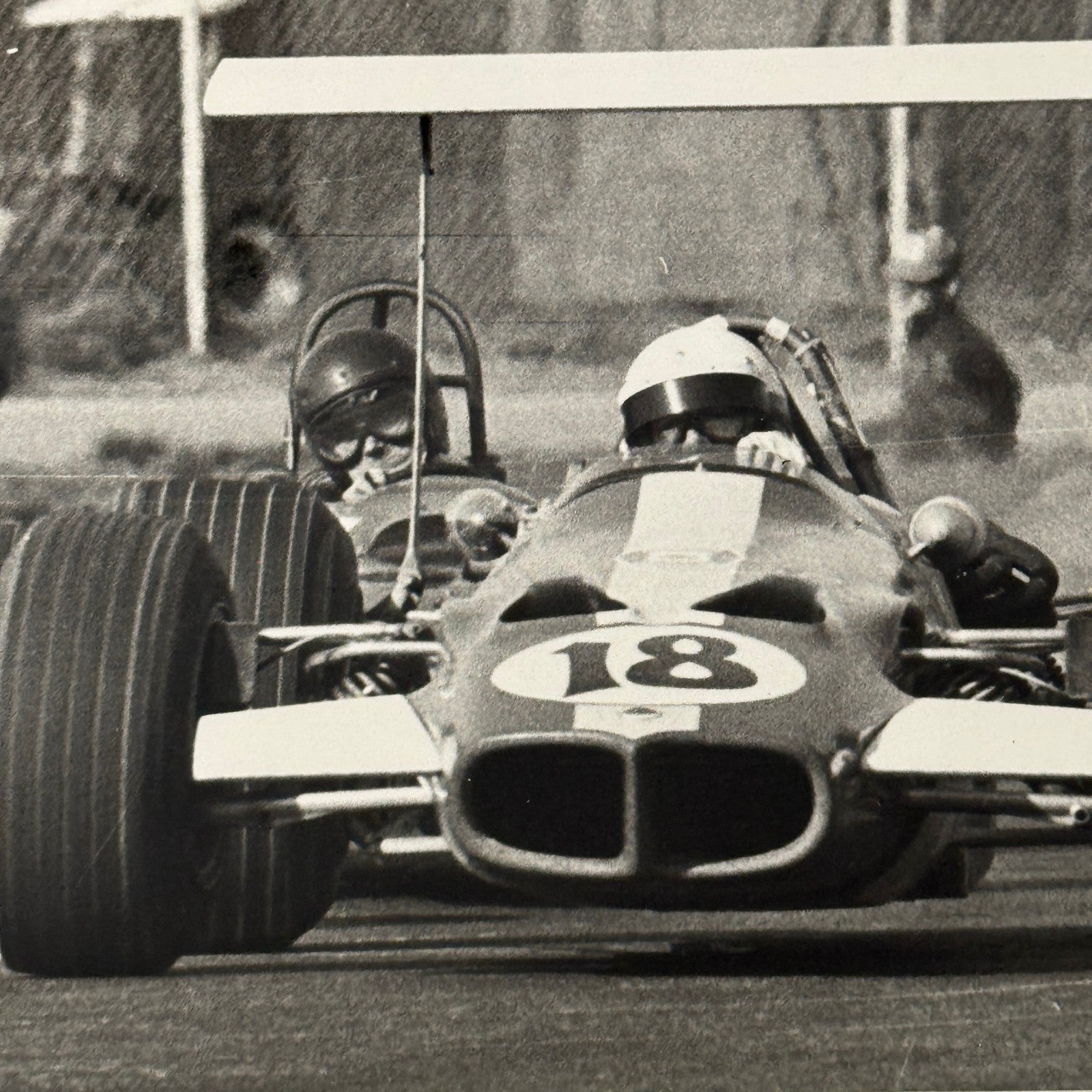 Vintage Car Racing Photo Circuit Mont Tremblant Quebec Photograph