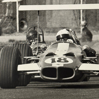 Vintage Car Racing Photo Circuit Mont Tremblant Quebec Photograph