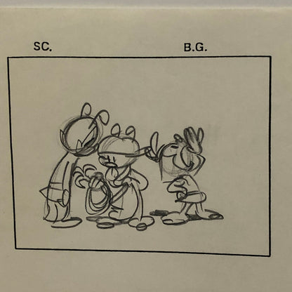 ANIMANIACS Animation Storyboard Illustration Drawing Sketch Story Board Art