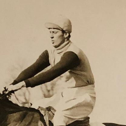 Press Photo Photograph Cambridge University Steeplechase Horse Race 1933 racing