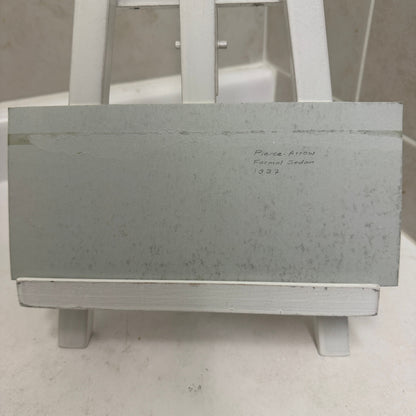 1937 Pierce Arrow Formal Sedan Car Illustration Art Drawing Vintage Miniature