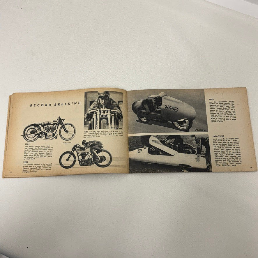 1959 Castrol Racing History Brochure Motorsport Motorcycle Car Aviation Boat +