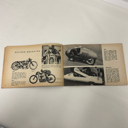 1959 Castrol Racing History Brochure Motorsport Motorcycle Car Aviation Boat +
