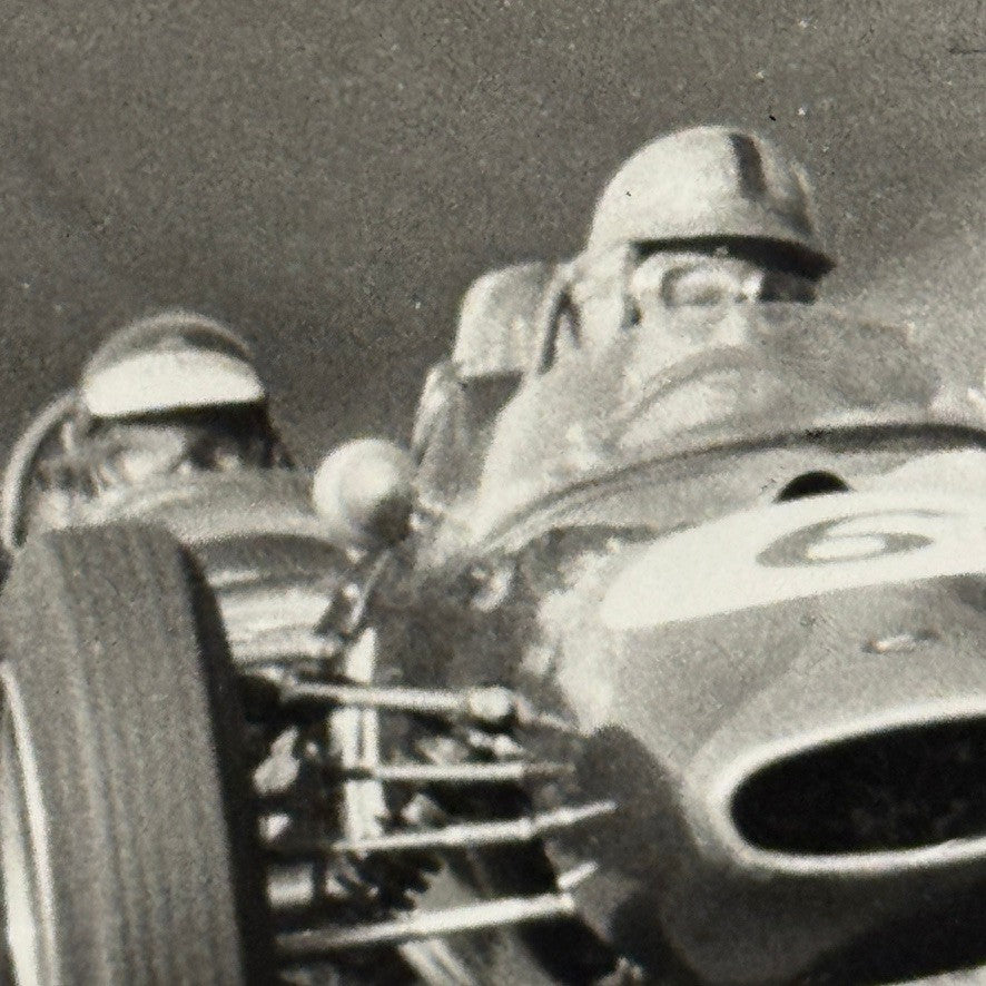 Vintage Racing Photo Photograph Unidentified Cars Lynton Money Print
