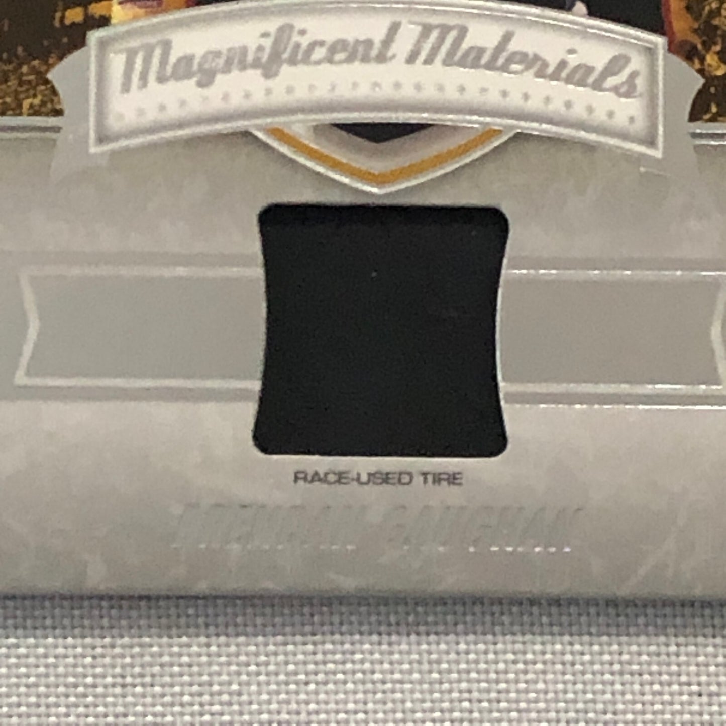 2011 Press Pass Fanfare Brendan Gaughan Race Used Tire Relic Nascar Card /199