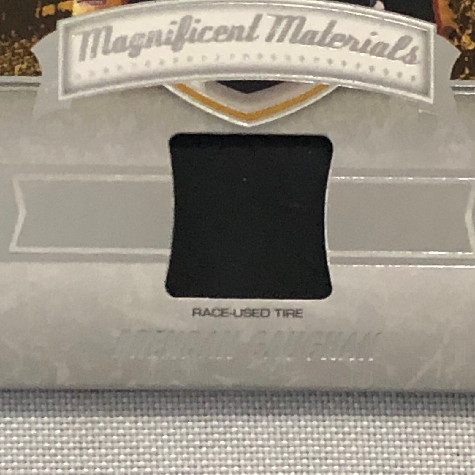 2011 Press Pass Fanfare Brendan Gaughan Race Used Tire Relic Nascar Card /199